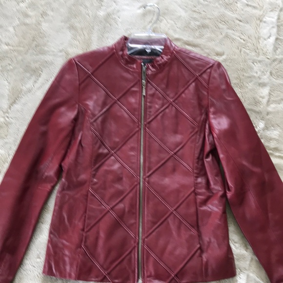 Mossimo Supply Co. Jackets & Blazers - Red leather jacket